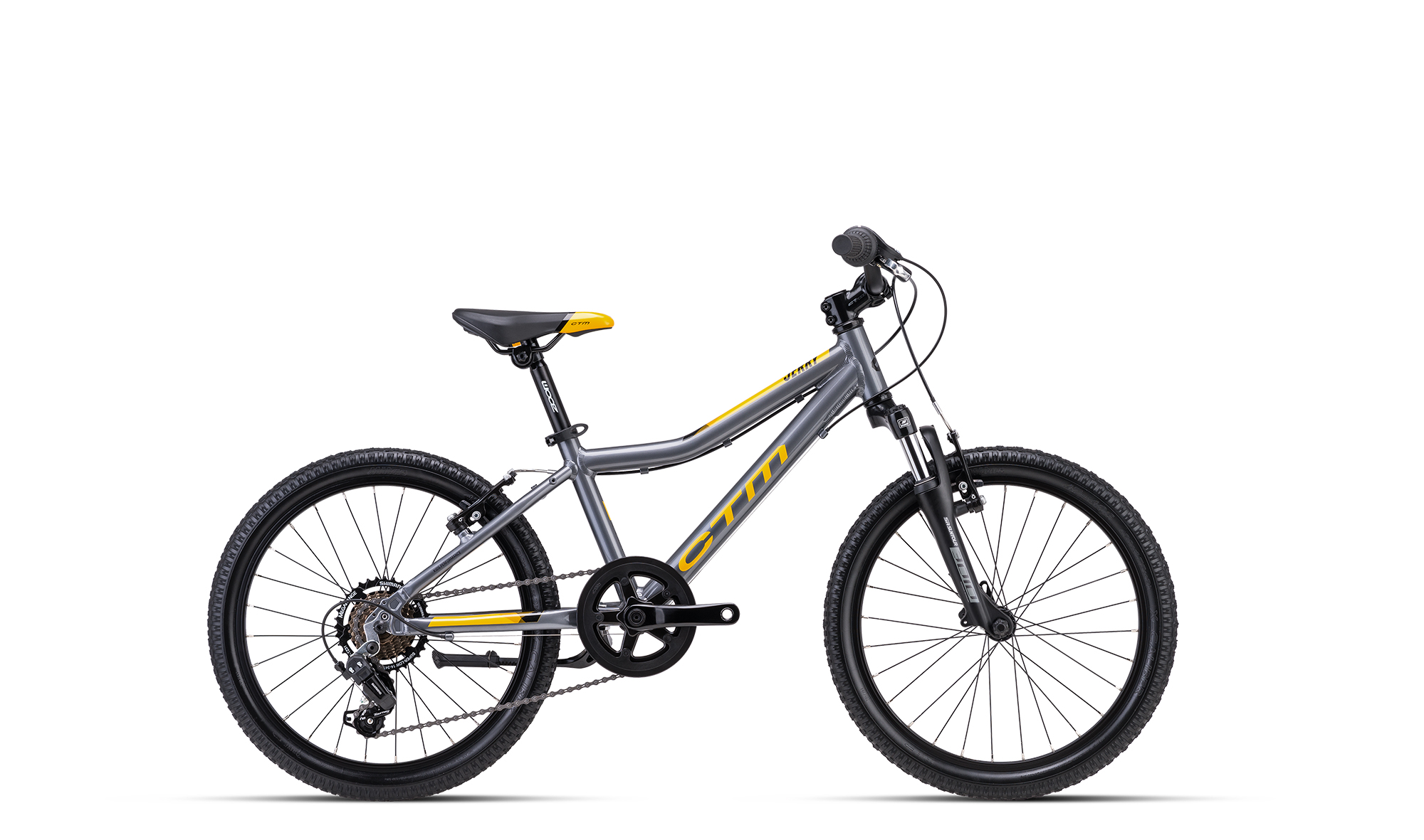 Bicicleta CTM JERRY 2.0 - gri inchis / mango 11