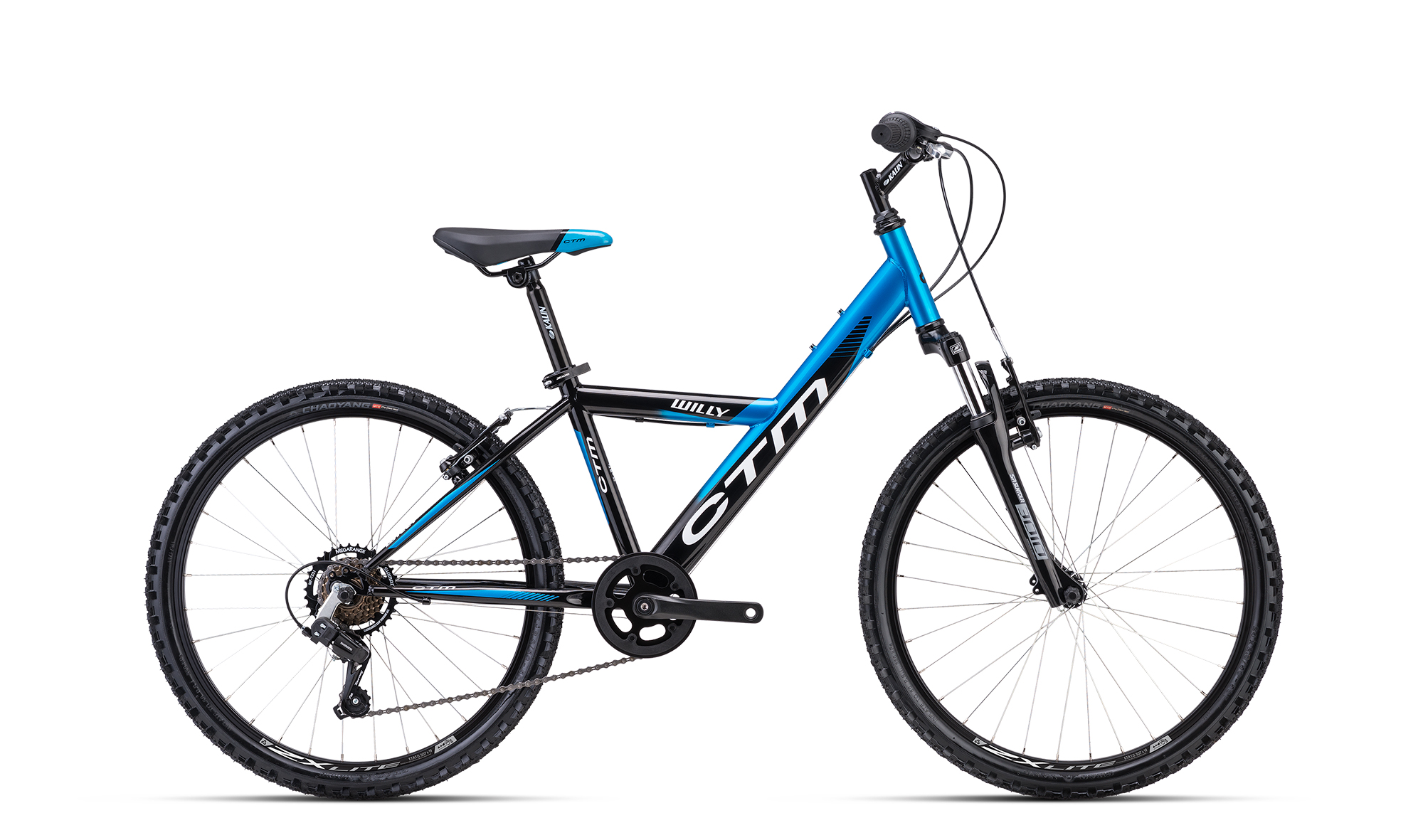 Bicicleta CTM WILLY - negru / albastru perlat 14