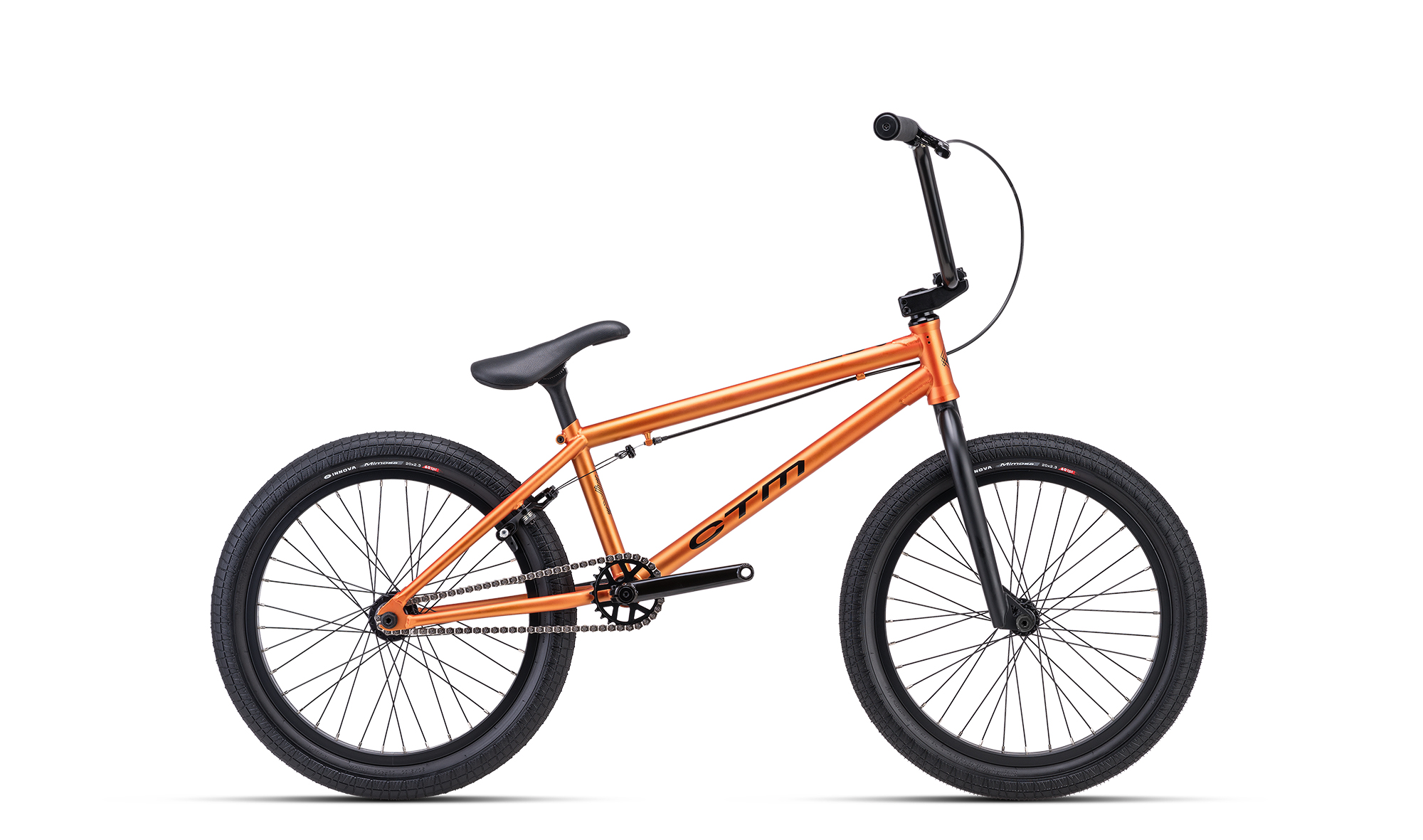 Bicicleta CTM POP 20 CrMo - portocaliu mat 20,5