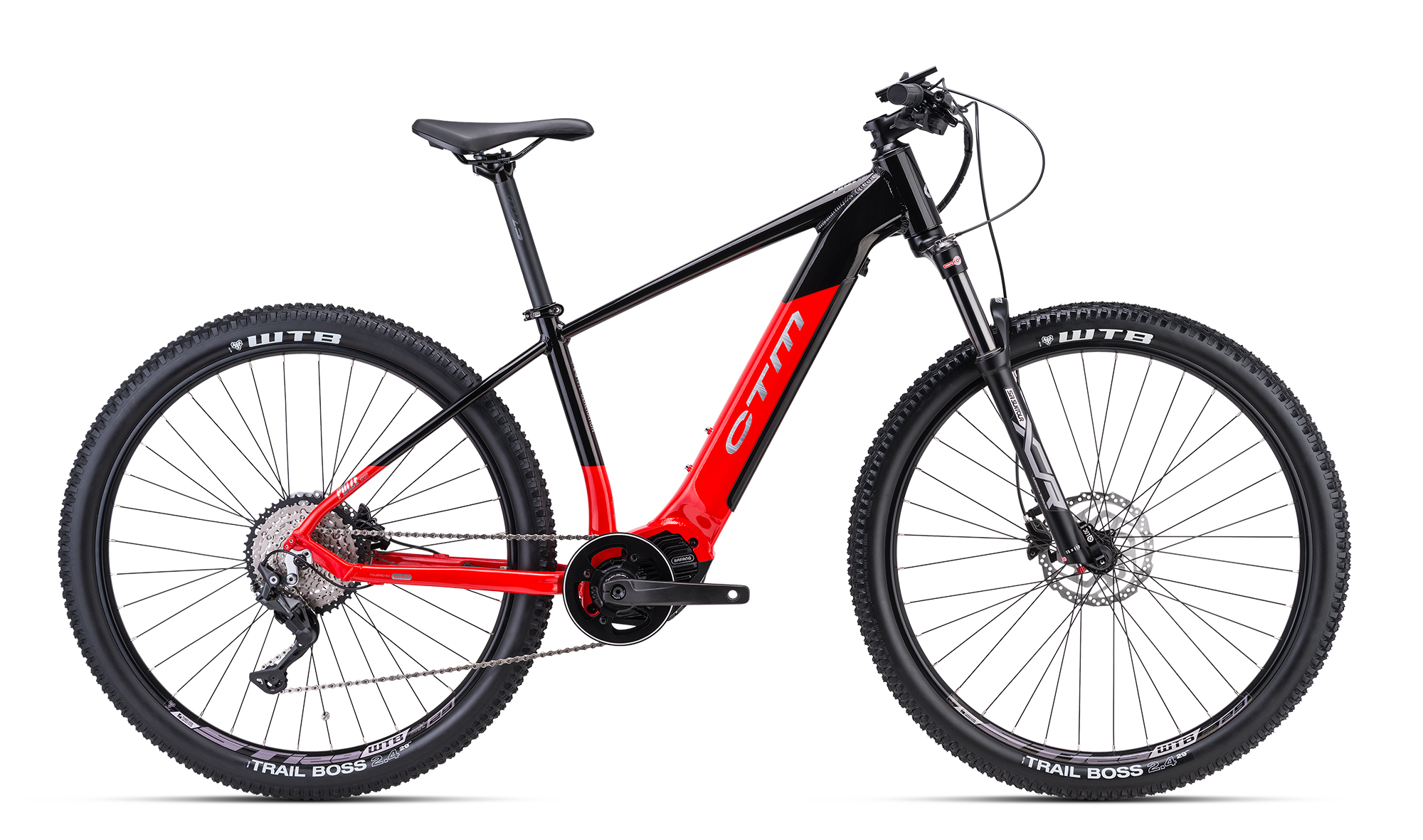 Bicicleta CTM PULZE Xpert - rosu / negru XL (21