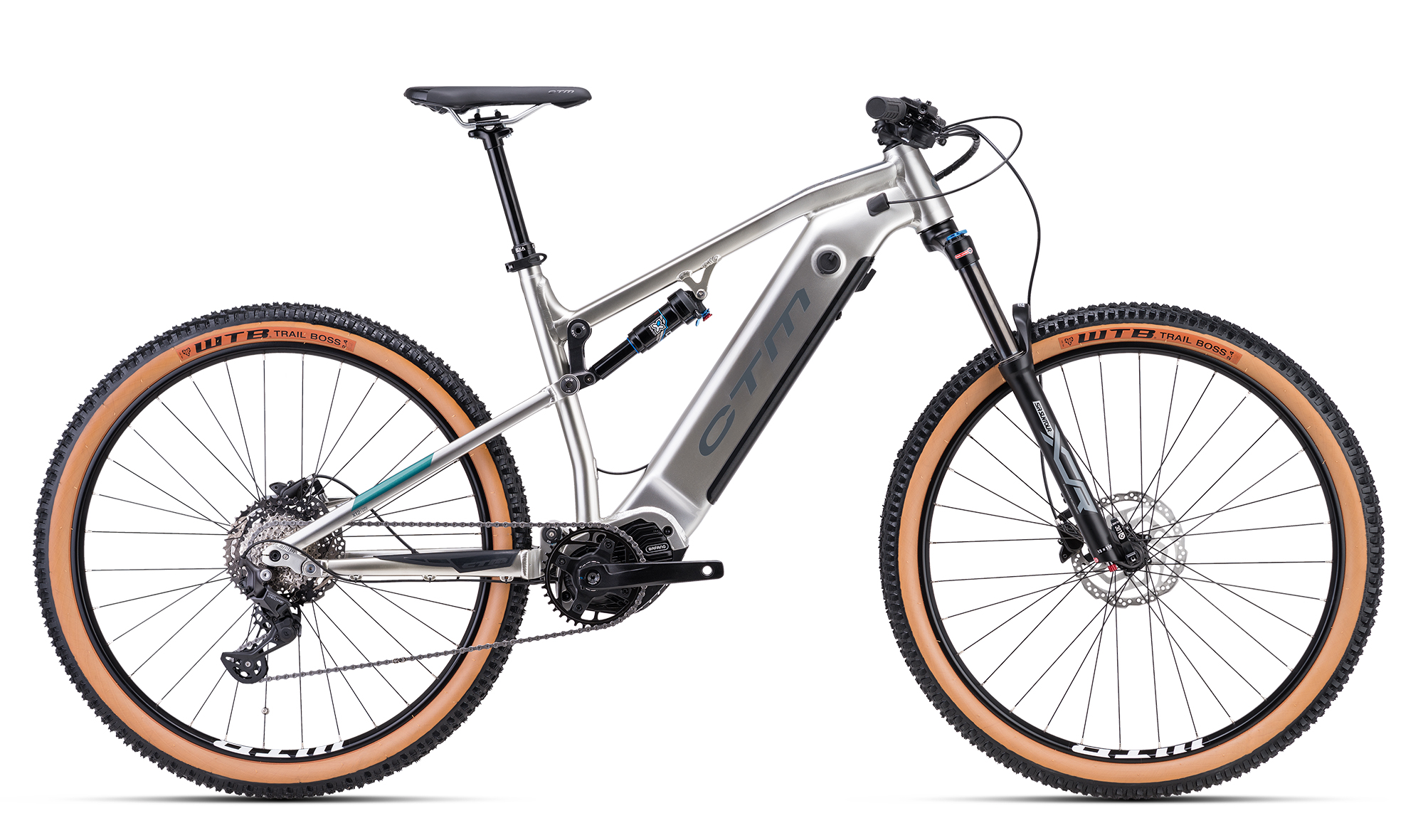 Bicicleta CTM AREON - argintiu XL (21