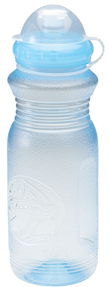 Bidon hidratare RAVX STREAM X 600 ml transparent albastru