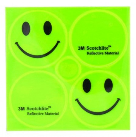 Sticker reflectorizant M-WAVE Smiley 120990