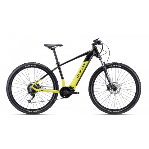 Bicicleta CTM PULZE - lime mat / negru XL (21")