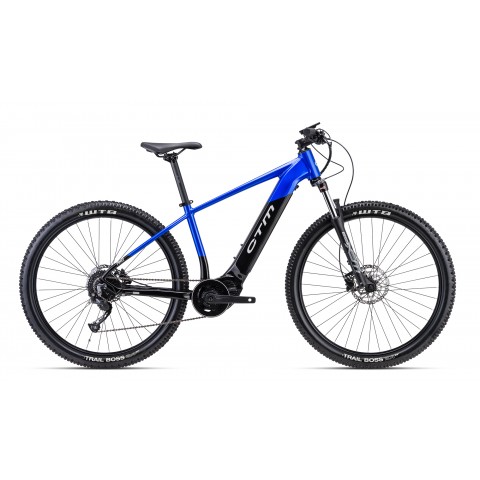 Bicicleta CTM PULZE - negru / albastru intens XL (21")