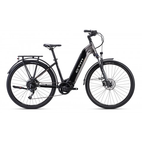 Bicicleta CTM METRIC Lady 2.0 - negru/gri-marosperlat 16" (440)