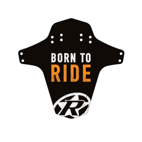 Aparatoare Reverse Born to Ride negru/alb/orange